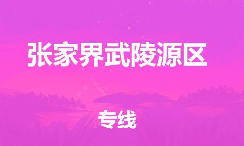 莘庄工业区到张家界武陵源区物流公司-莘庄工业区至张家界武陵源区专线年度合同